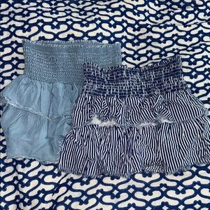 Aerie blue Skirt Set